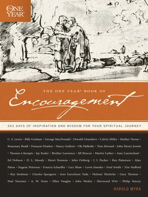 cover image of The One Year Book of Encouragement